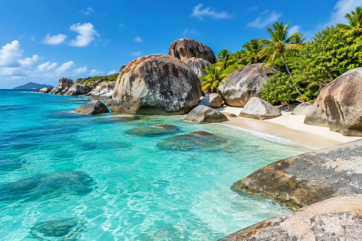 Illustrative landscape of British Virgin Islands (BVI)