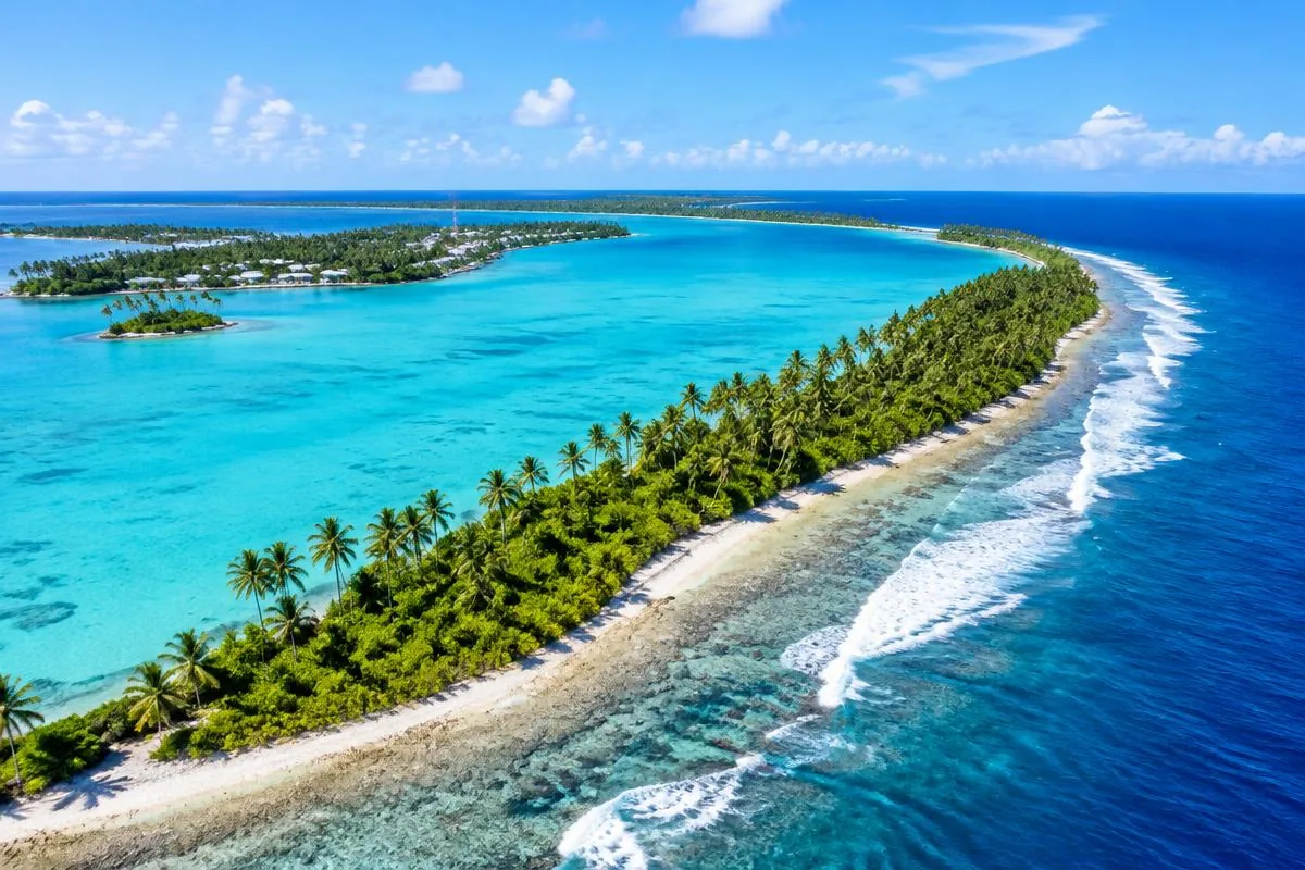 Illustrative landscape of Marshall Islands